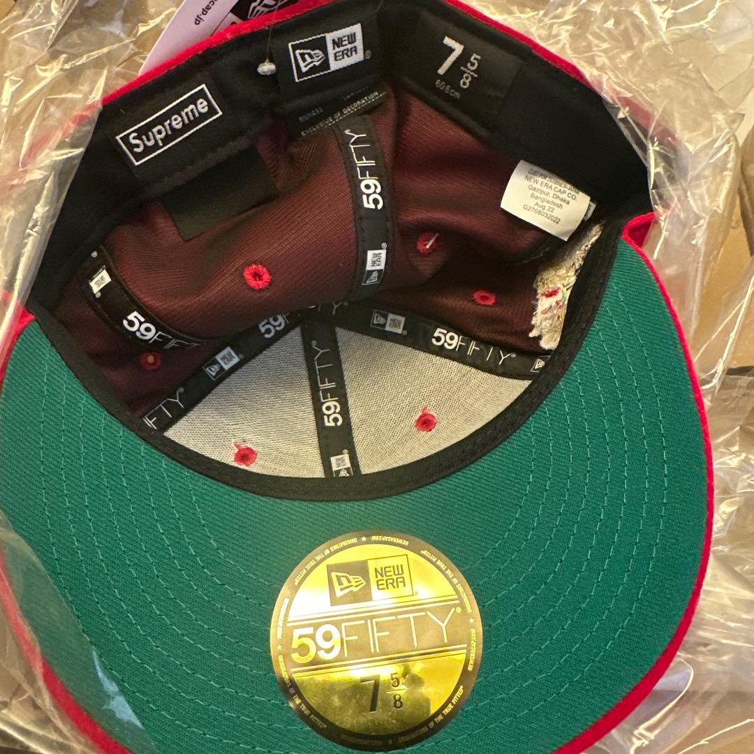 新品未使用 【7-5/8】Supreme Box Logo New Era