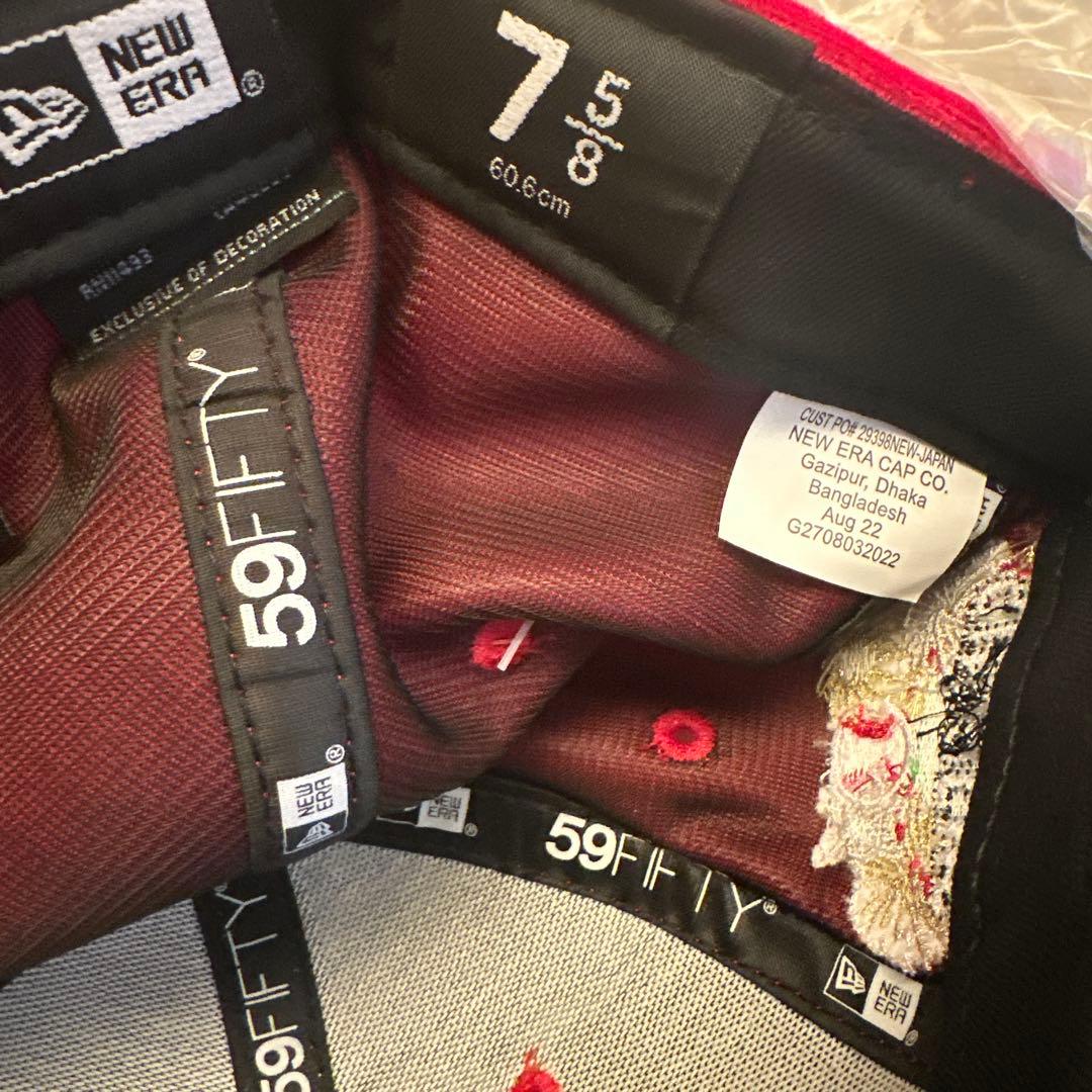 新品未使用 【7-5/8】Supreme Box Logo New Era