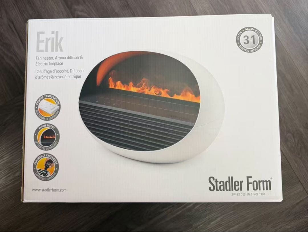 Stadler Form スタドラフォーム Erik アロマファンヒーター