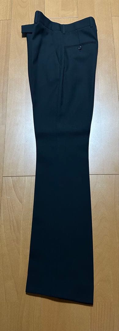 celine フレアパンツ　ウールギャバジン　エディ期