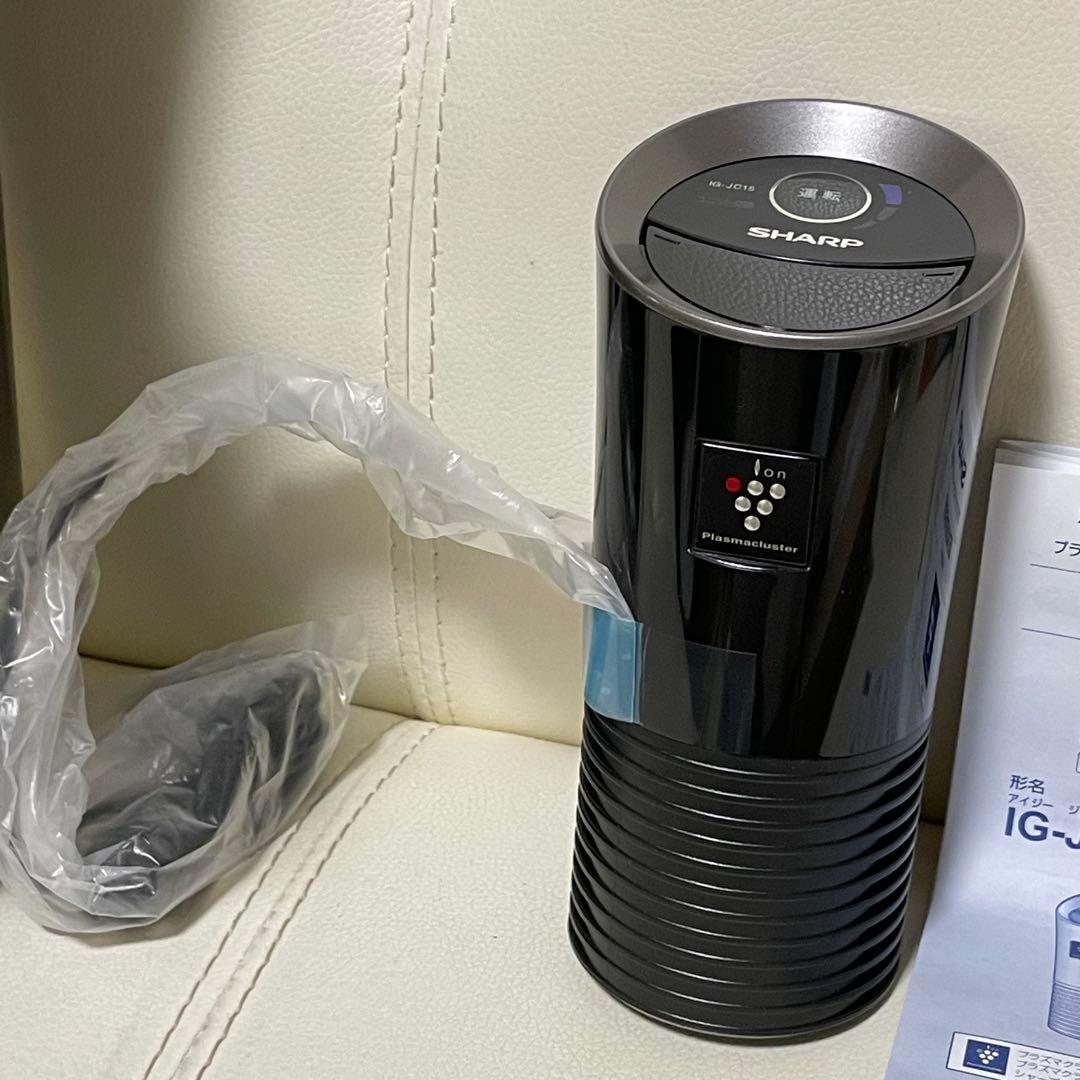シャープSHARP プラズマクラスターイオン発生器 IG-JC15-Bブラック系