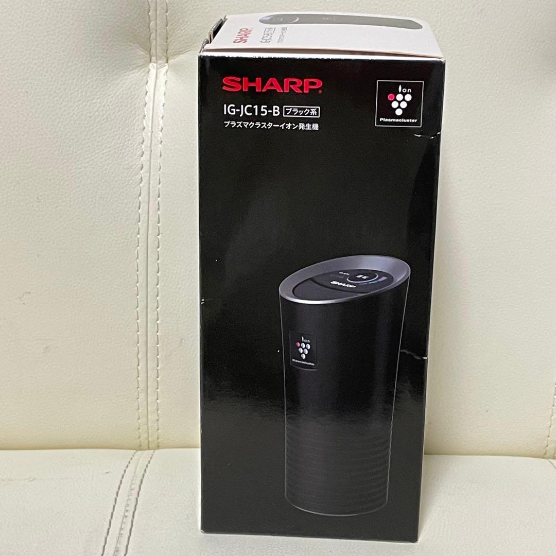 シャープSHARP プラズマクラスターイオン発生器 IG-JC15-Bブラック系
