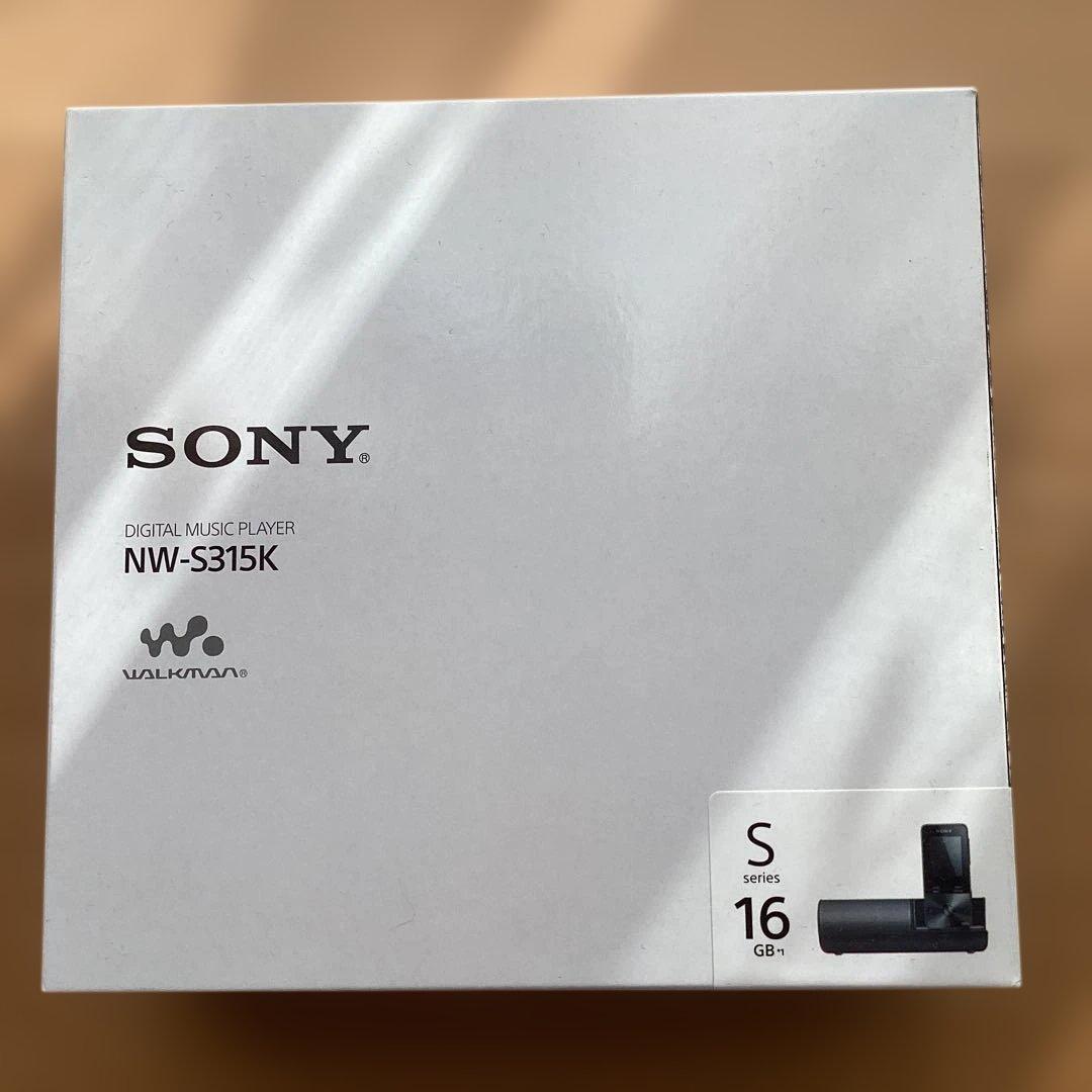 SONY ウォークマン NW-S315K 黒 16GB （スピーカー付属モデル）