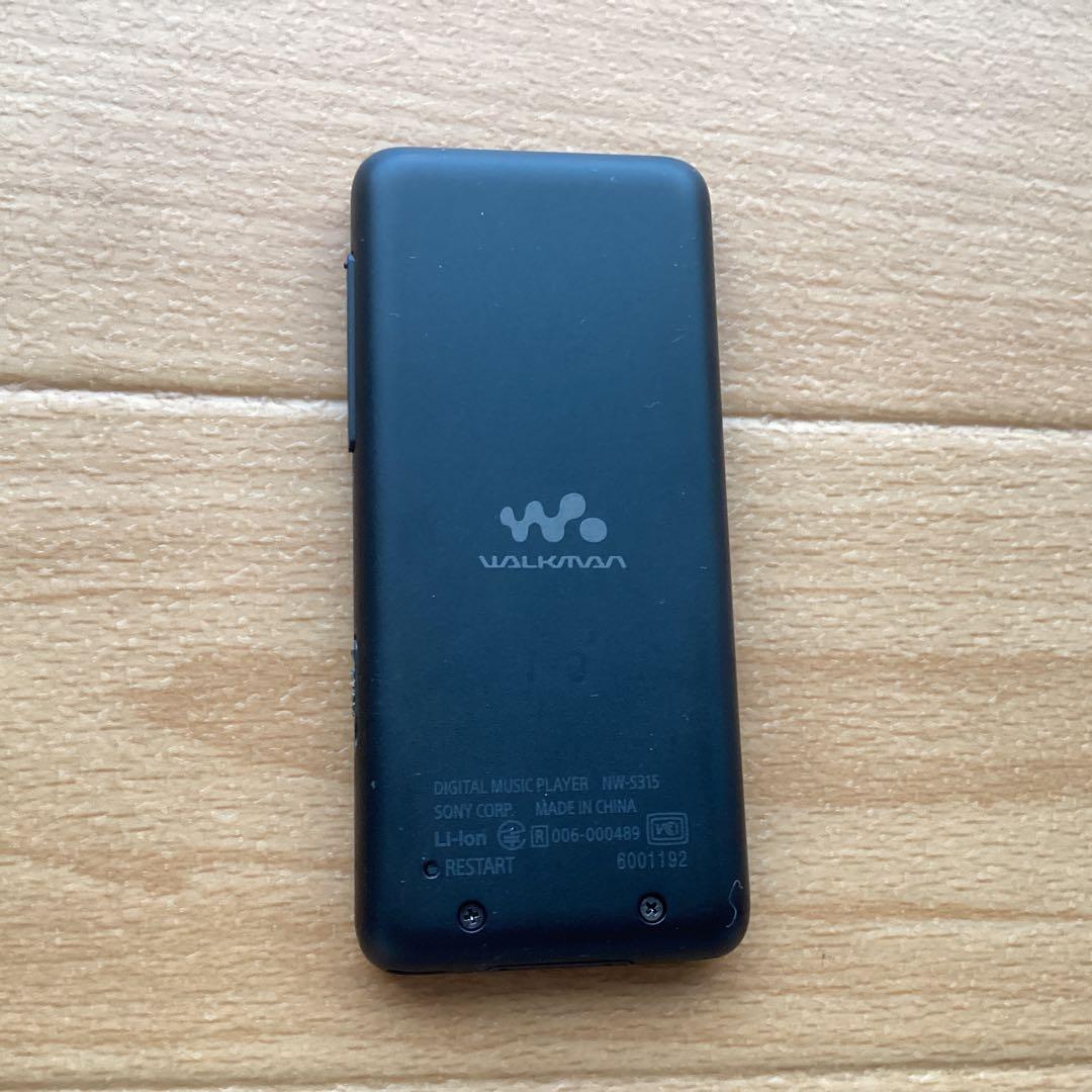 SONY ウォークマン NW-S315K 黒 16GB （スピーカー付属モデル）