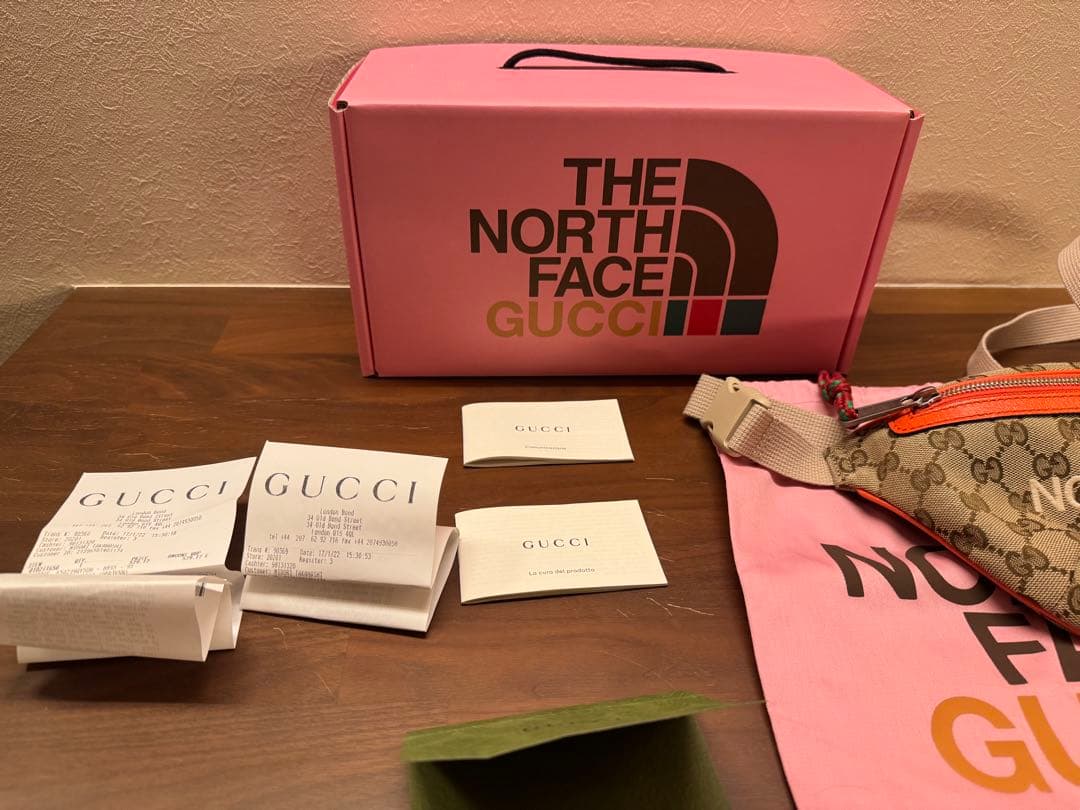 THE NORTH FACE x GUCCI ポーチ