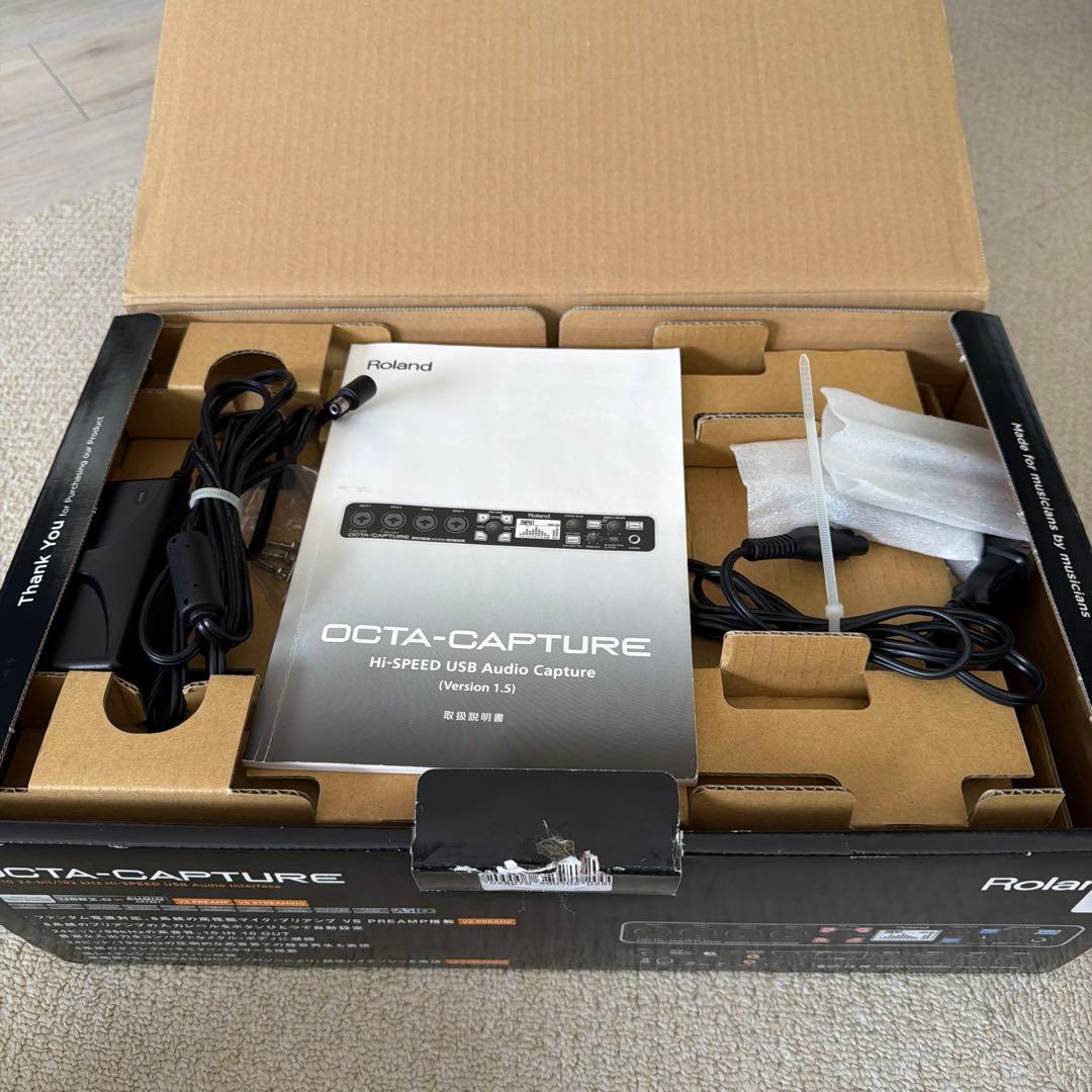 【非常に良い】Roland OCTA-CAPTURE UA1010