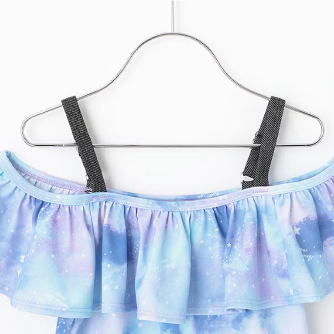 アナスイミニ　【SWIM】タイダイ柄 セパレート水着　150