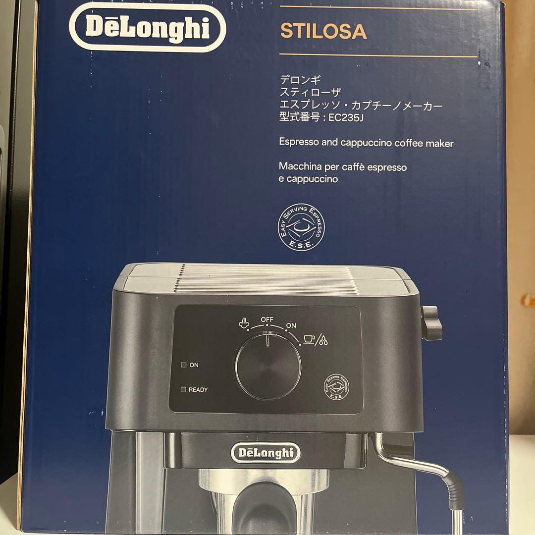 【新品未使用】デロンギ スティローザ EC235J-W エスプレッソマシン