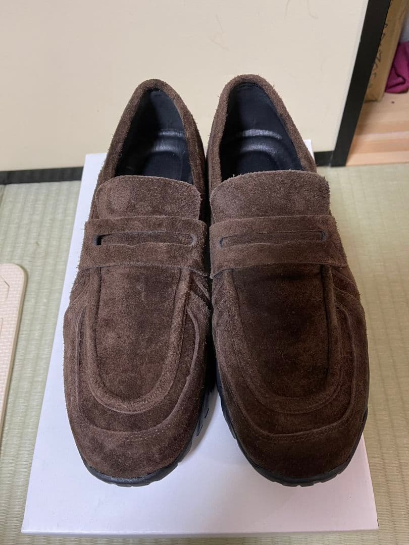 OPENING ACT　オープニングアクト　ローファー　スエード ブラウン