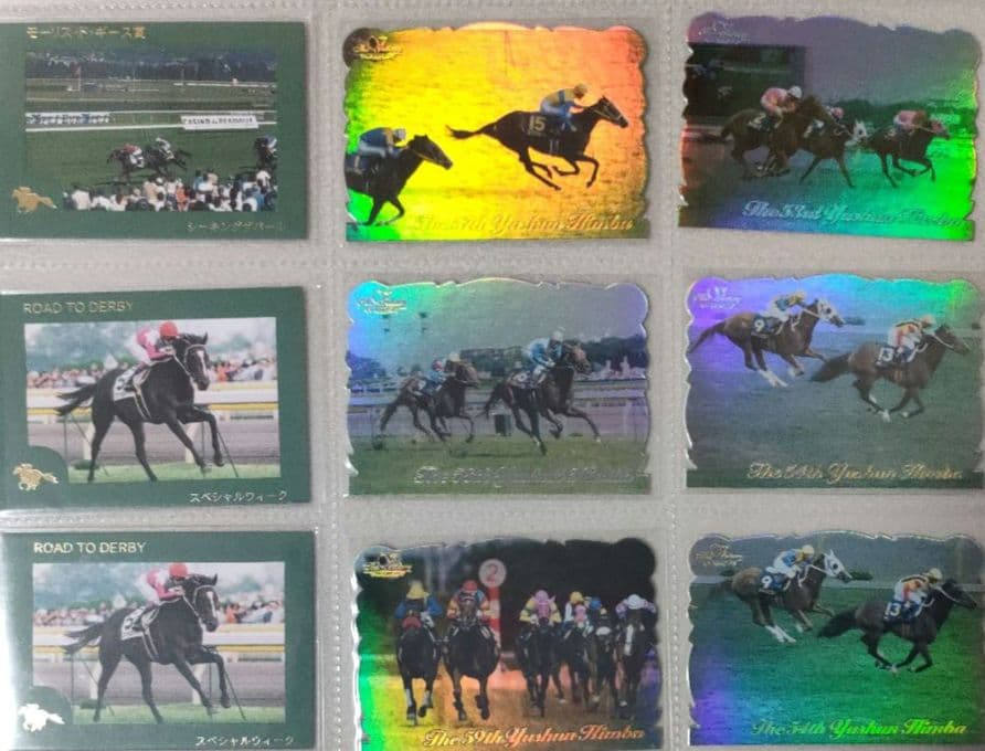 競馬　トレーディングカード各種