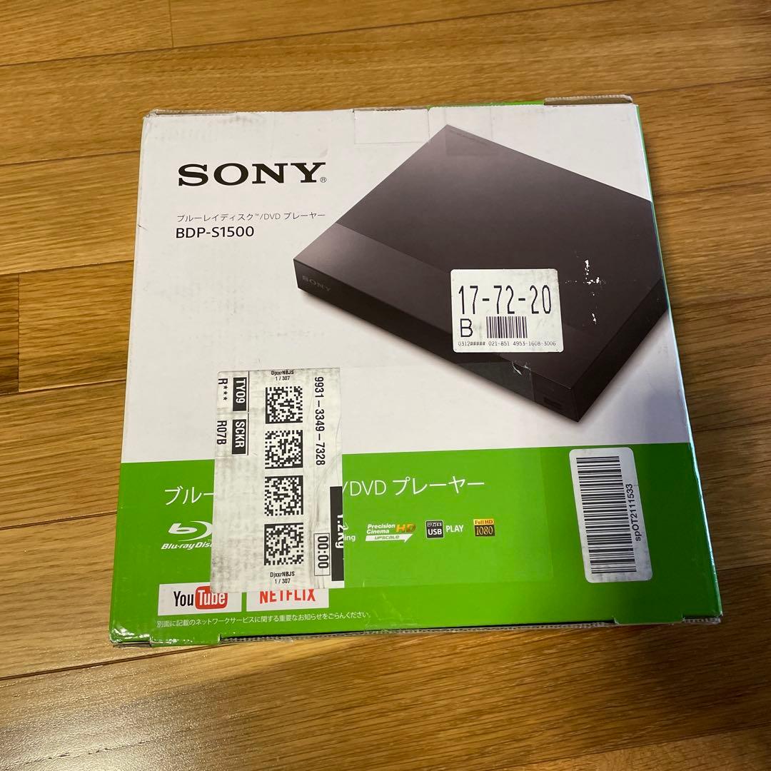プレーヤー SONY BDP_S1500