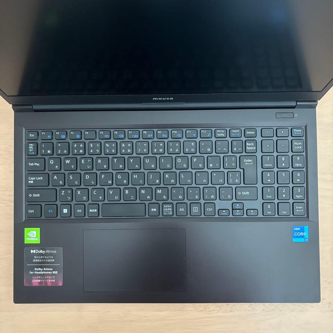 【高性能mouseK5】Core i7搭載ノートPC 16GB SSD512GB