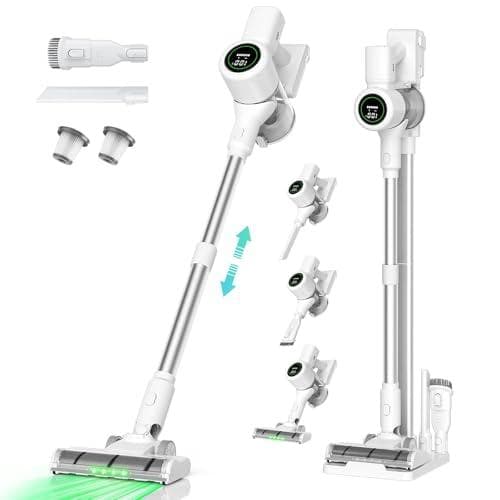 A掃除機 コードレス【2025業界革新版！業界初自走式！70Kpa超強力吸引！自