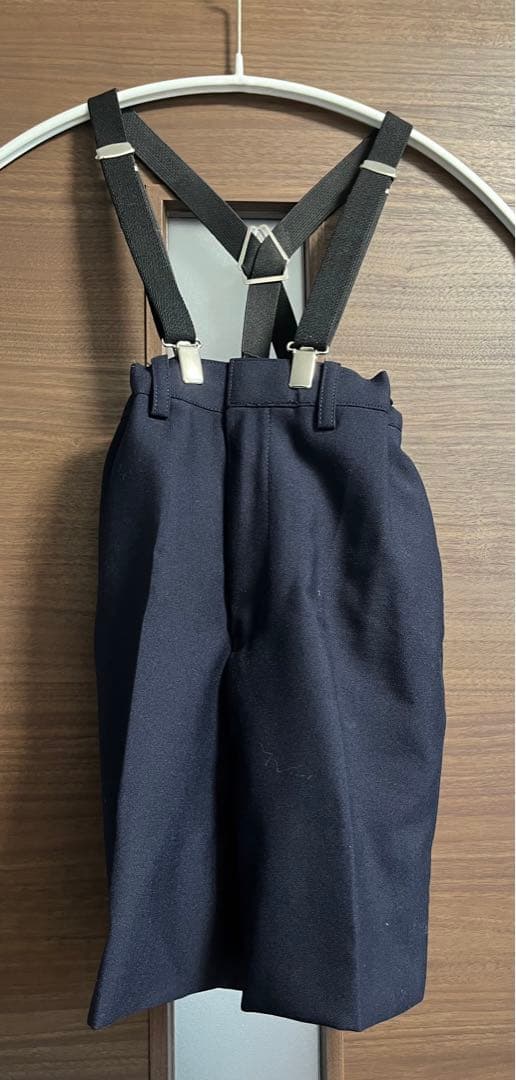 未使用 ミキハウス　MIKIHOUSE スーツ　濃紺 110cm 受験　入学卒業