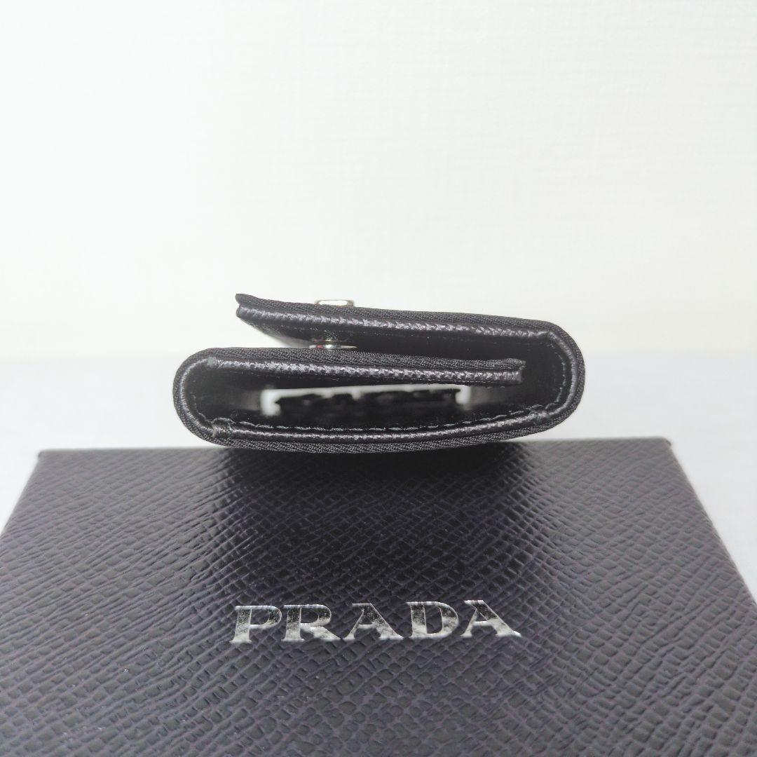 極美品 PRADA プラダ ブラック 6連キーケース テスート　即出荷