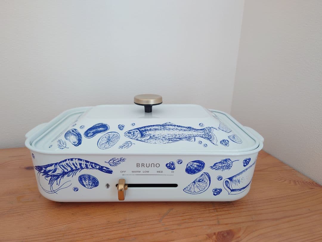 未使用★BRUNO コンパクトホットプレート BOE021★限定 ペスカトーレ