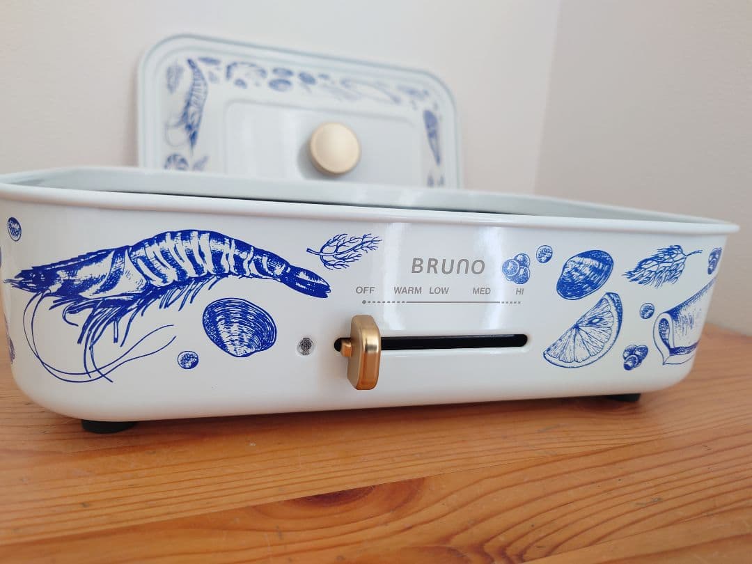 未使用★BRUNO コンパクトホットプレート BOE021★限定 ペスカトーレ