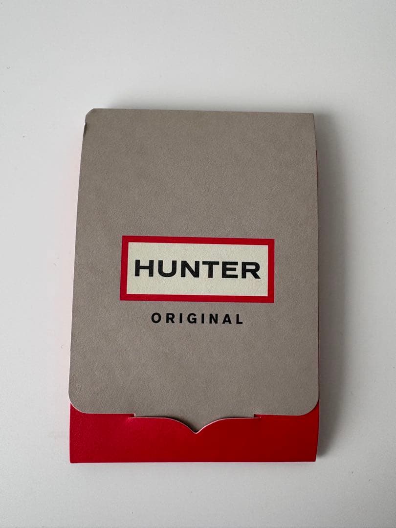 未使用　HUNTER 長靴 レインブーツ　ブラウン 23cm