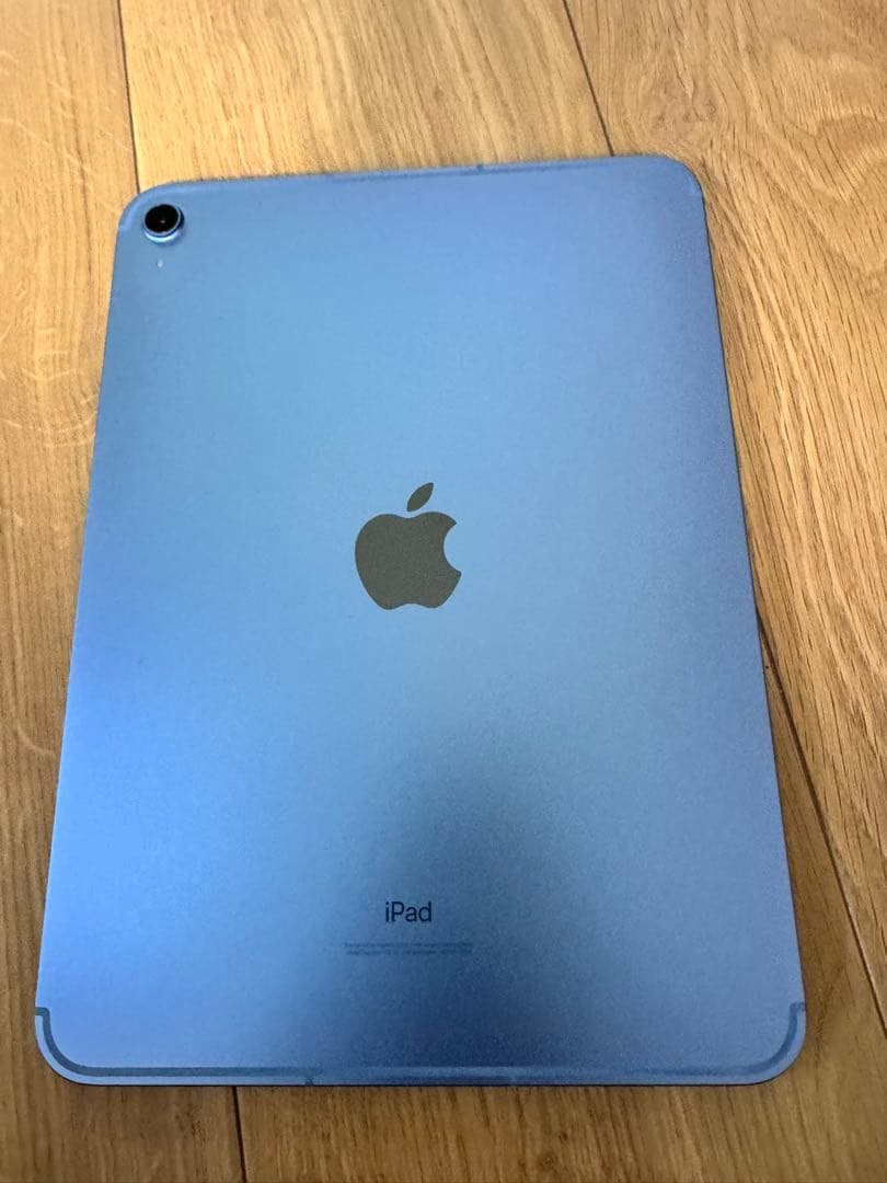 【本日発送可能】iPad (第10世代) ブルーWi-Fi＋cellモデル