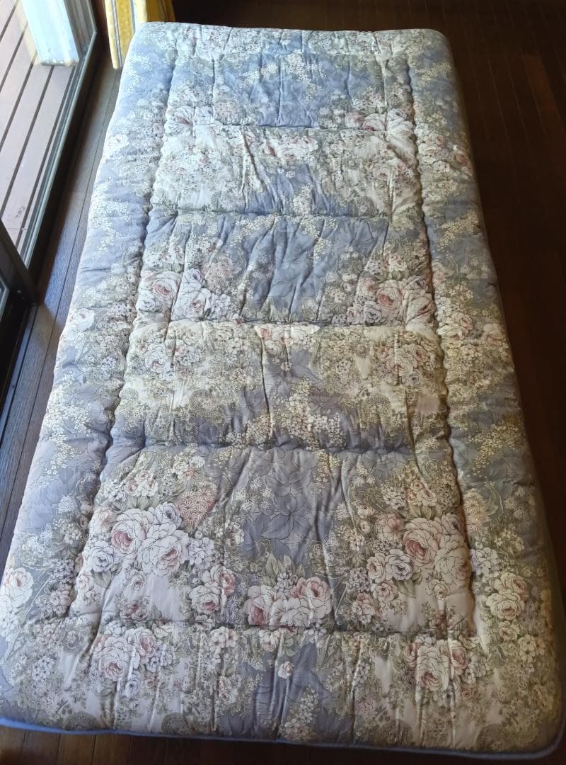 二層式羊毛敷布団　日本製　シングル