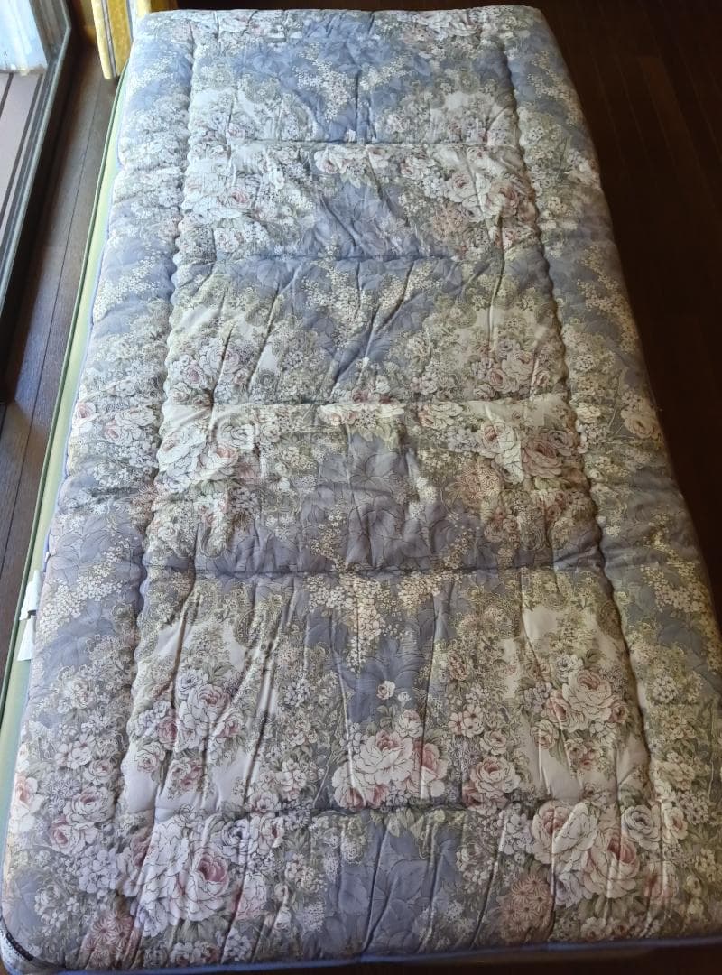 二層式羊毛敷布団　日本製　シングル