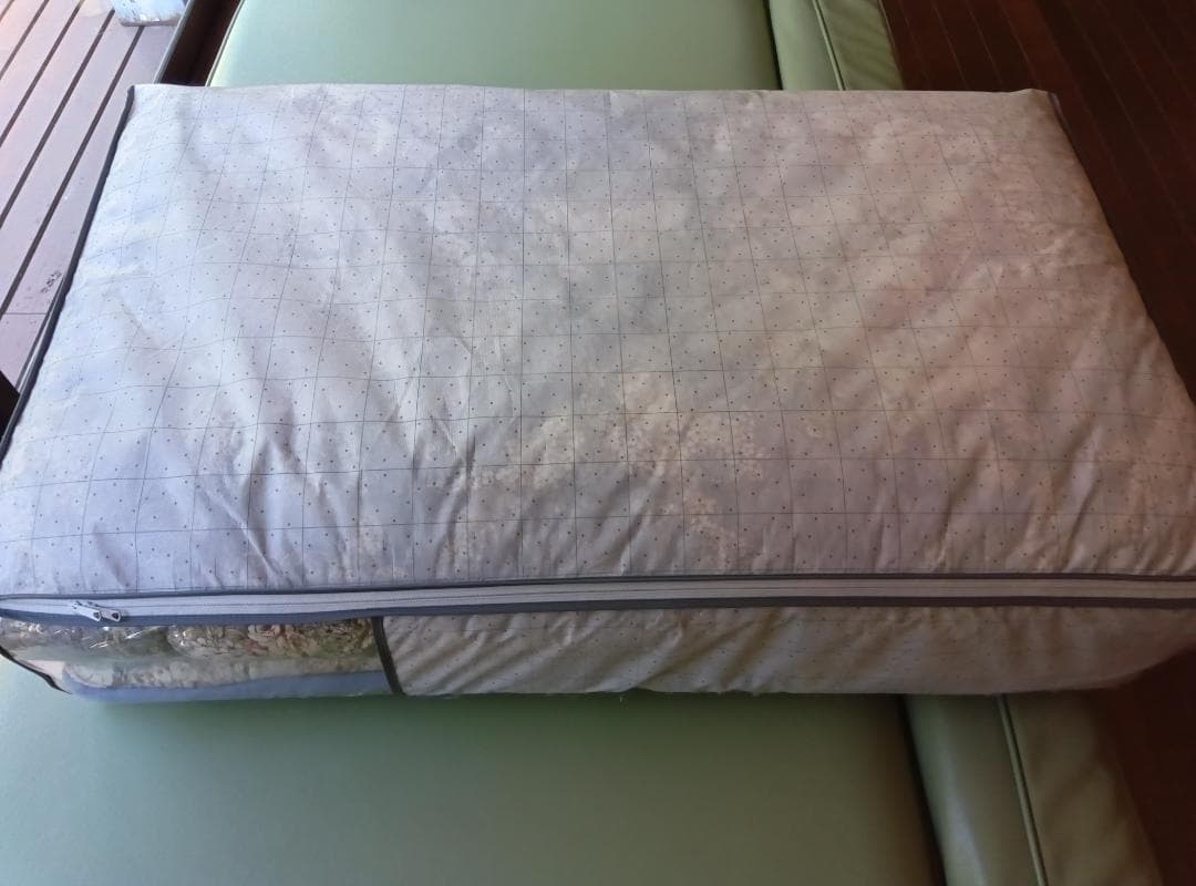 二層式羊毛敷布団　日本製　シングル