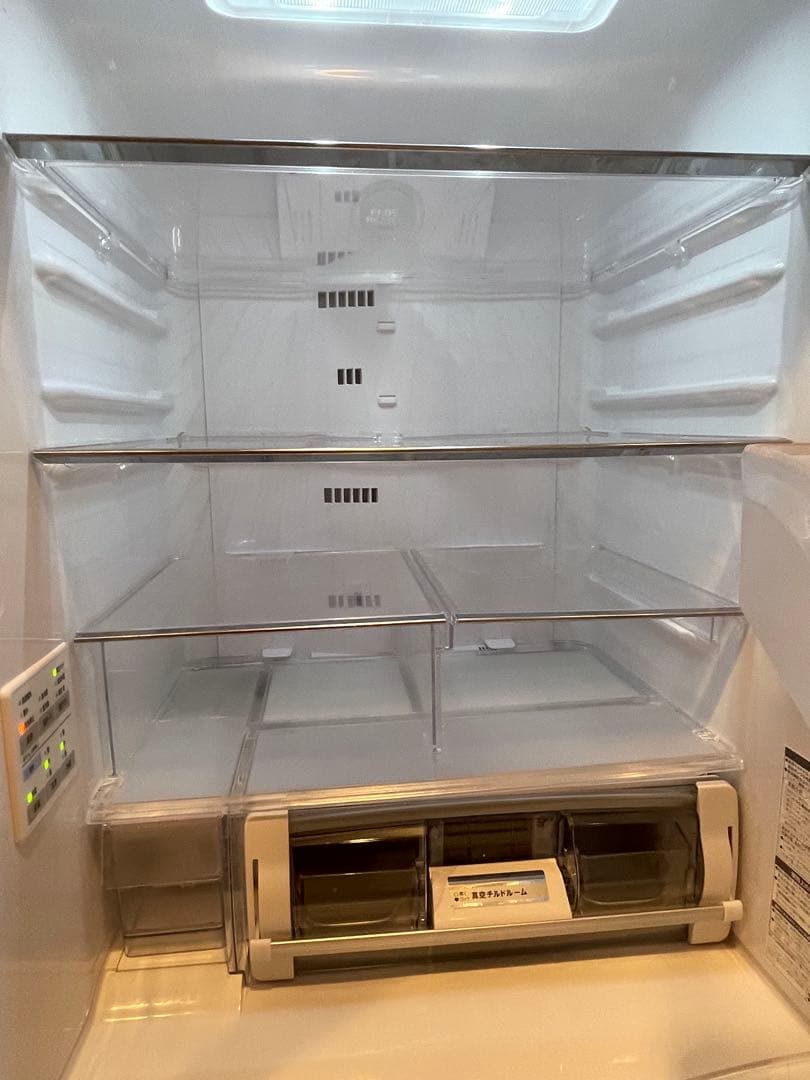【10月20日頃迄】日立 5ドア冷蔵庫 R-S4000H 真空チルド