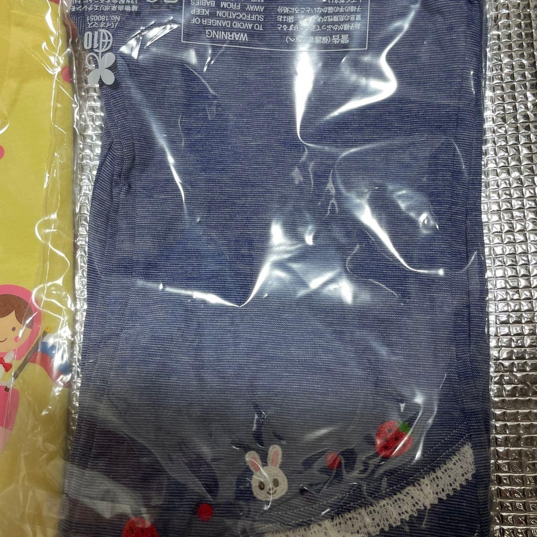 9/23コメントお値下げ済み　新品未開封　ミキハウス　夏物　４着　130