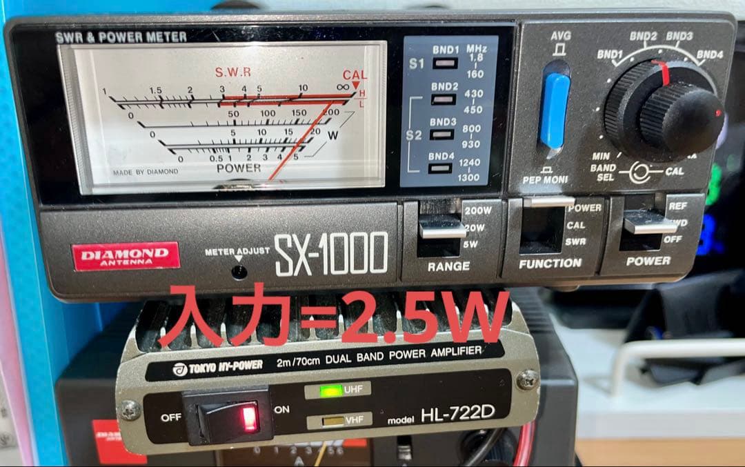 TOKYO HY-Power HL-722D デュアルバンド　リニアアンプ