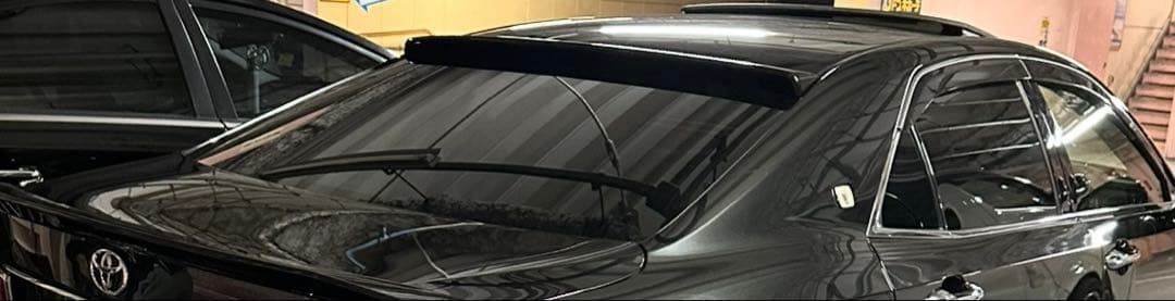 210系クラウンアスリート ルーフスポイラー ブラック
