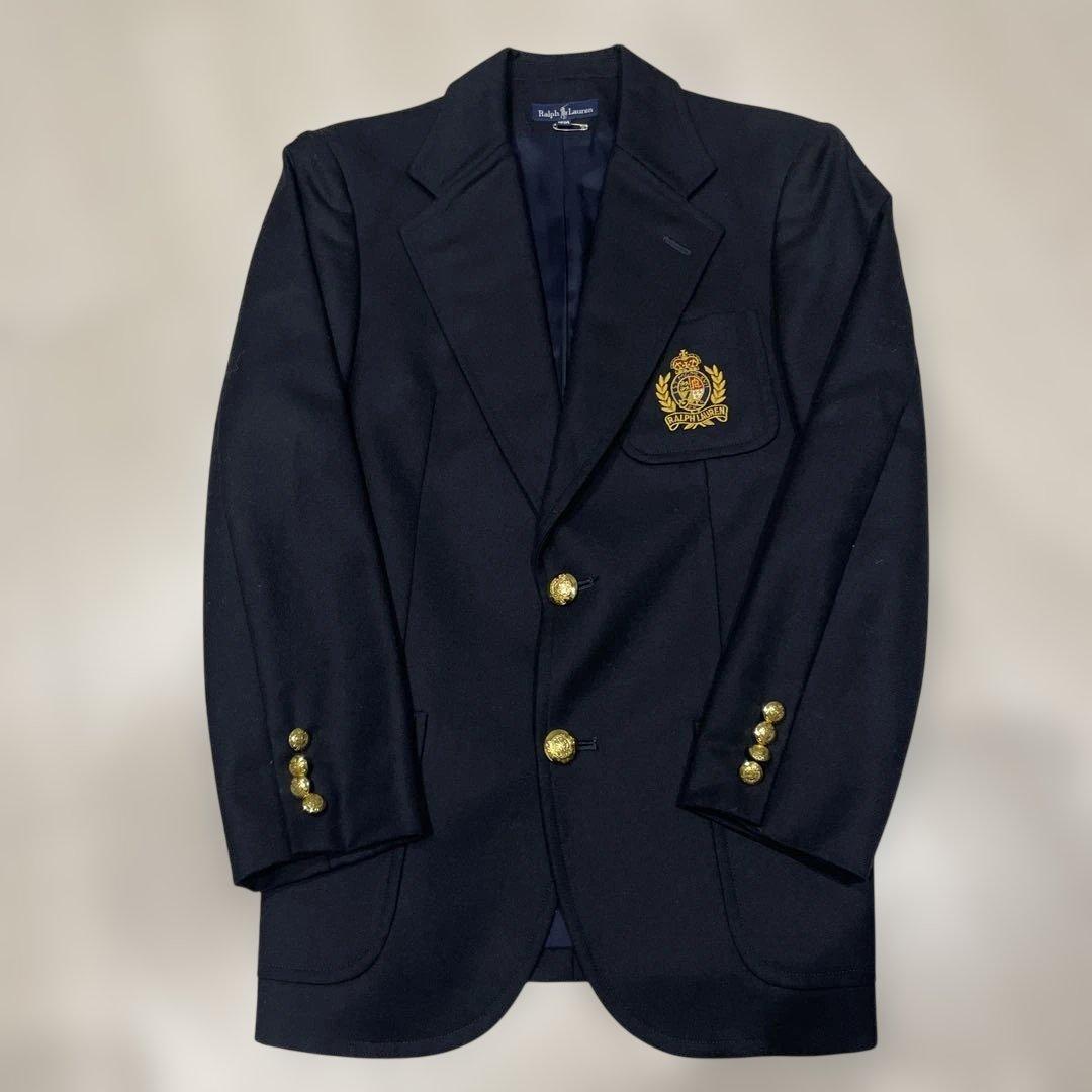 卒業式 紺ブレ 金ボタン 160 Ralph Lauren