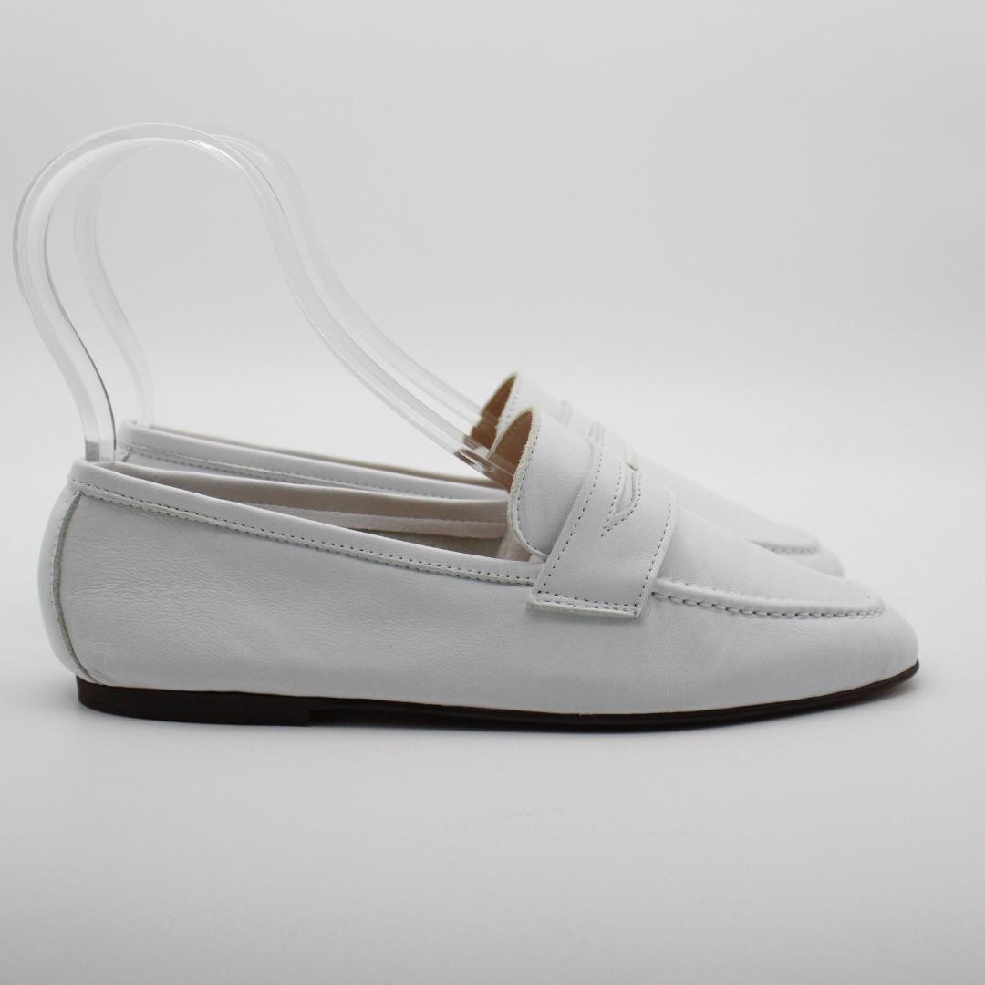 53■新品♪コルソローマ9 本革コンフォートローファー(37)