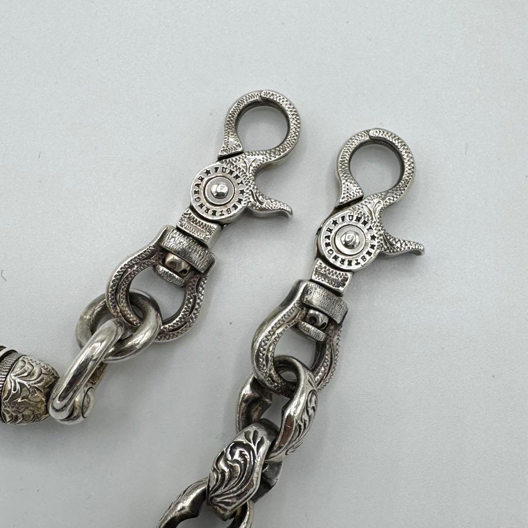 FUNNY ファニー SE-1 エングレーブ　ウォレットチェーン　シルバー