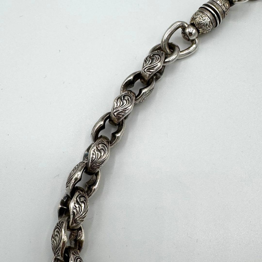 FUNNY ファニー SE-1 エングレーブ　ウォレットチェーン　シルバー