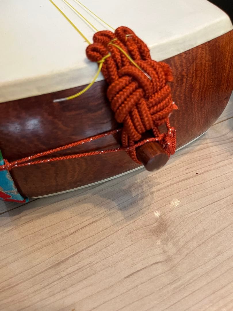 太竿三味線　東さわりつき　ハードケース　美品