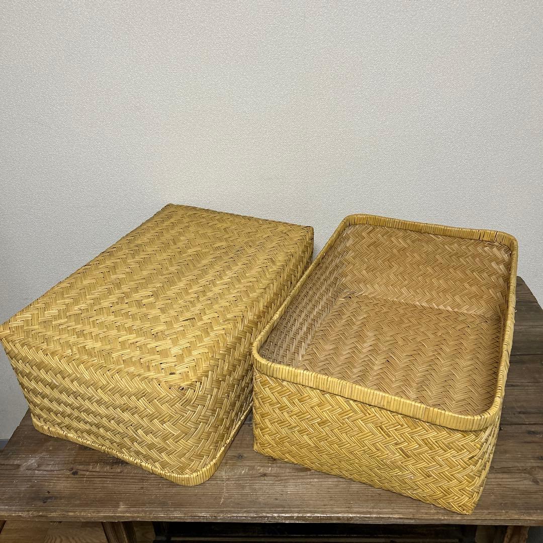 柳行李　やなぎこおり　3点