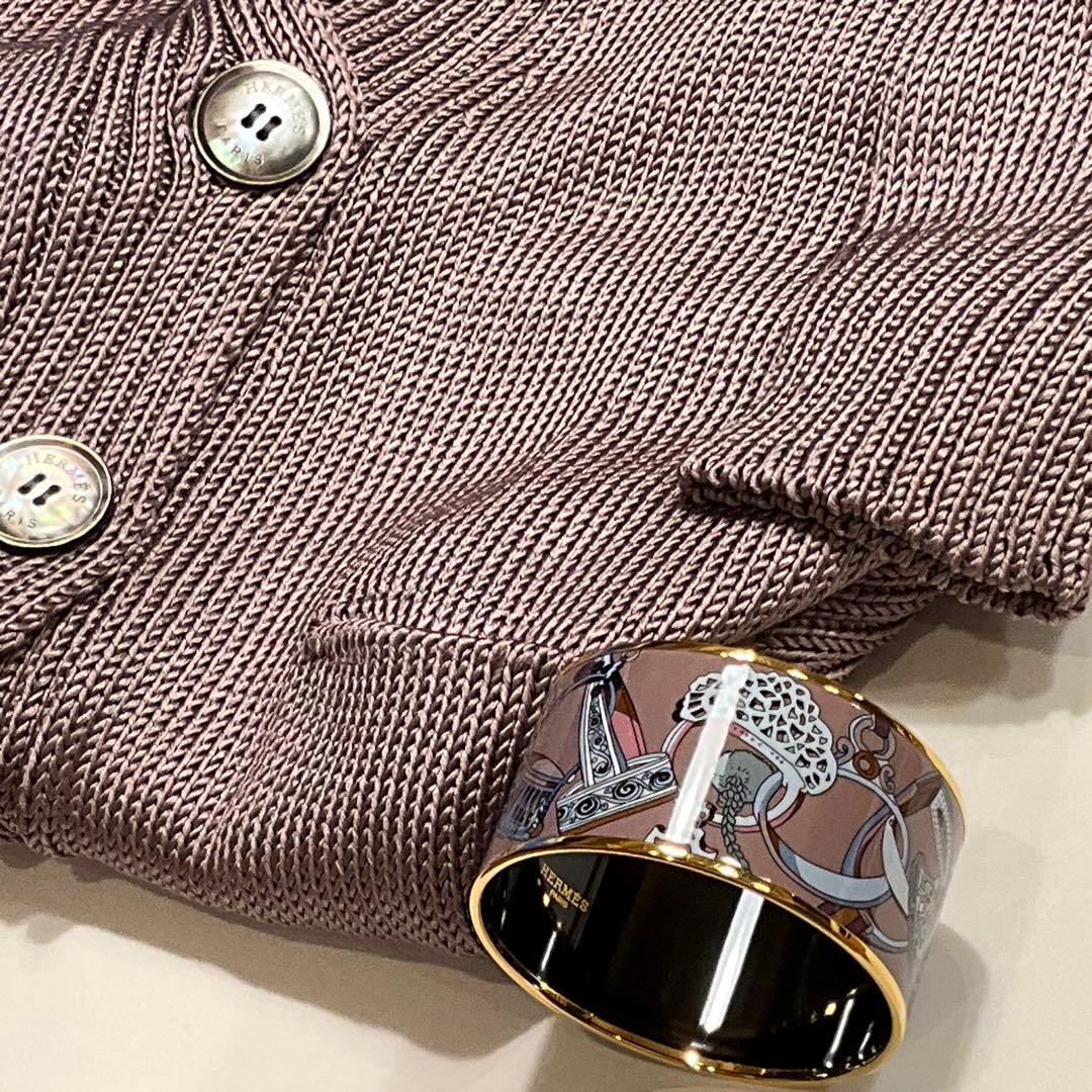 エルメス　エマイユ　ワイドバングル