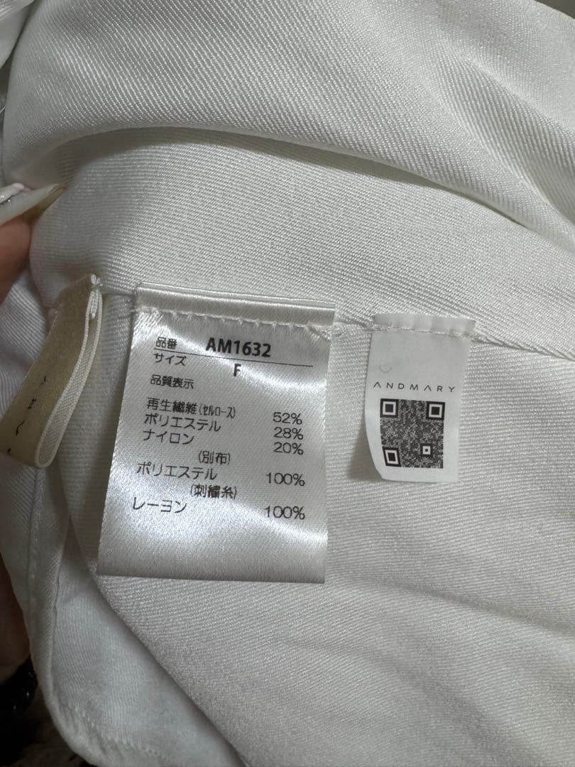 ワンピース andmary Poppy lace set dress black