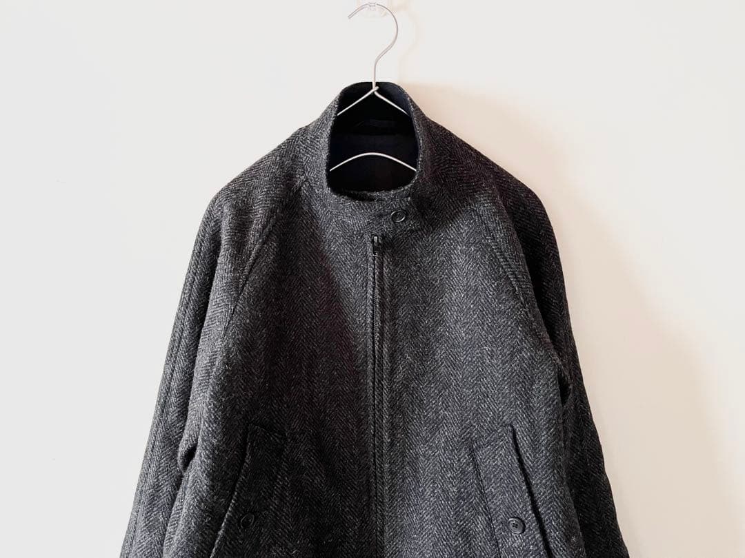 マーガレットハウエル×ハリスツイード 新型 ドリズラージャケット 希少完売品