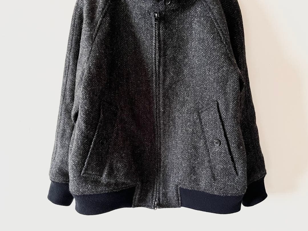 マーガレットハウエル×ハリスツイード 新型 ドリズラージャケット 希少完売品