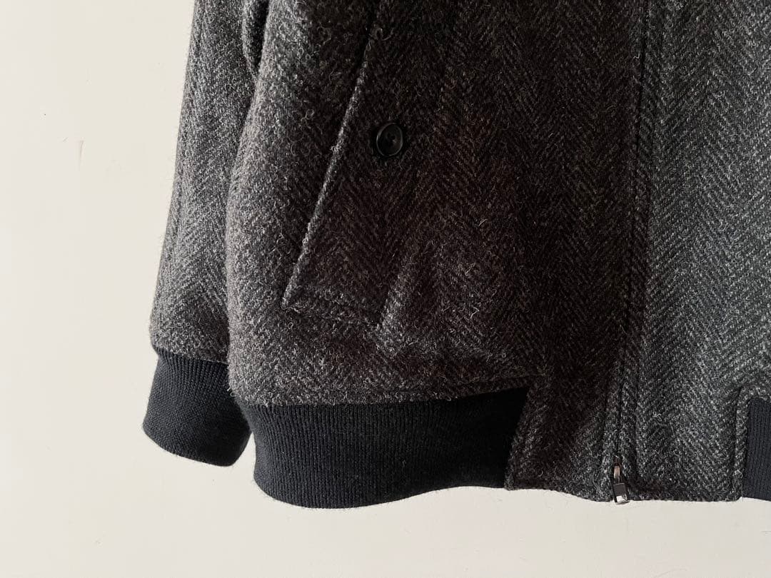 マーガレットハウエル×ハリスツイード 新型 ドリズラージャケット 希少完売品