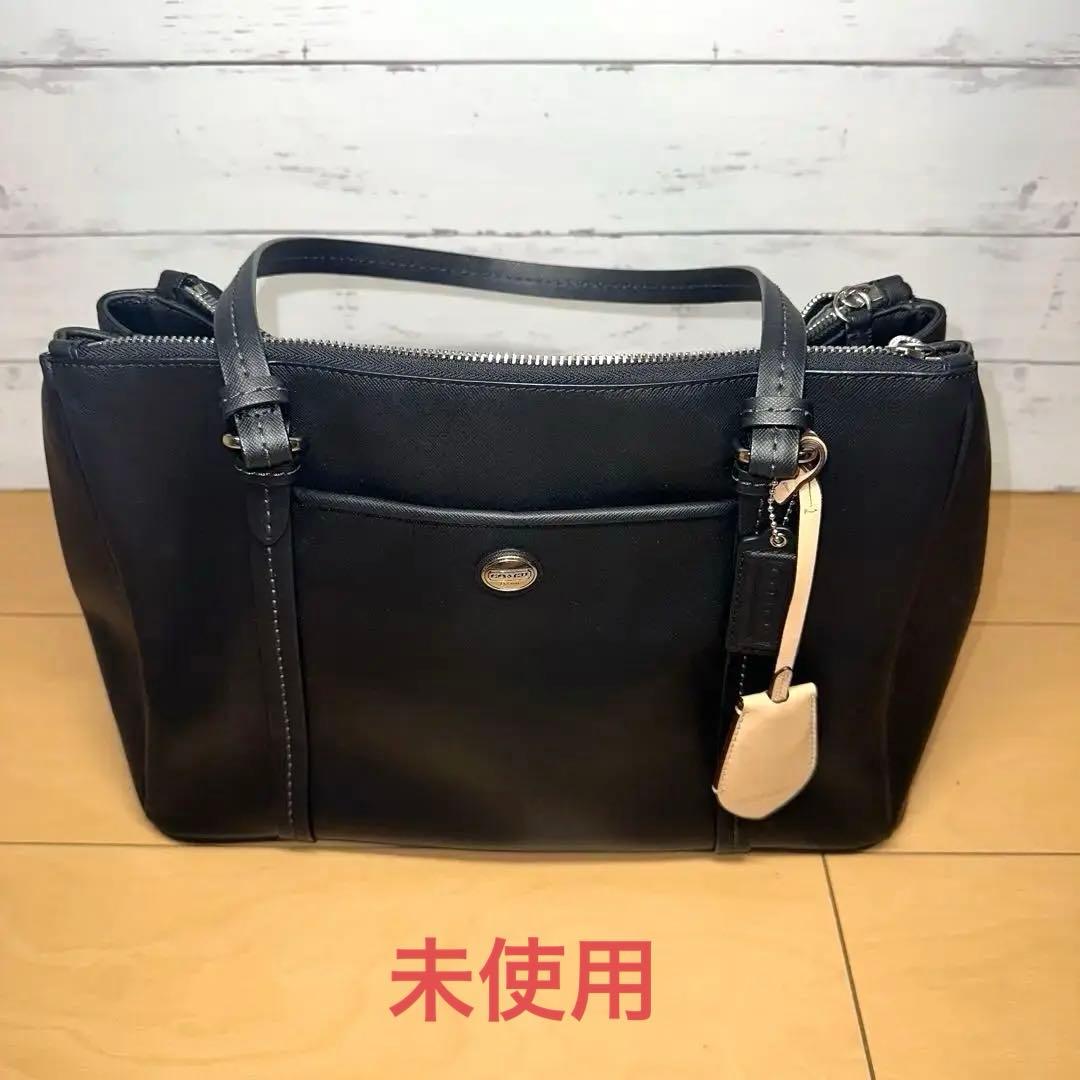 coach コーチ F25669 ロゴ トートバッグ レザー 未使用