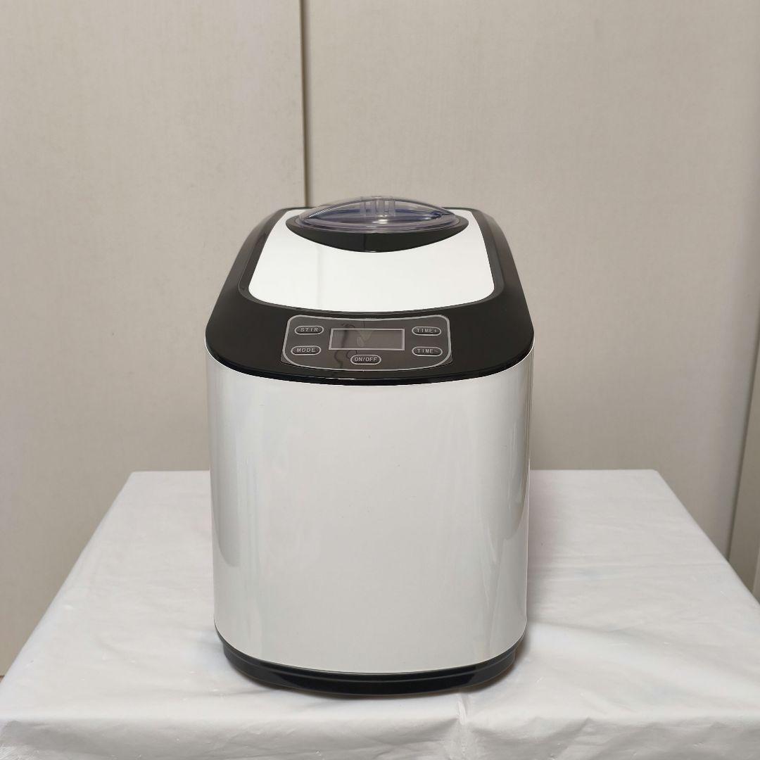 【極美品】eモンズ アイスクリームメーカー 全自動 KWI-15 1.5L