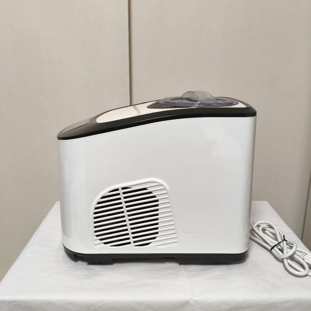 【極美品】eモンズ アイスクリームメーカー 全自動 KWI-15 1.5L