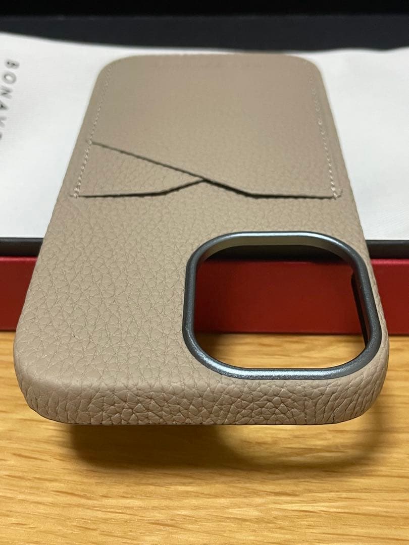 りなっちさま専用 BONAVENTURA グレージュ レザー iPhone16