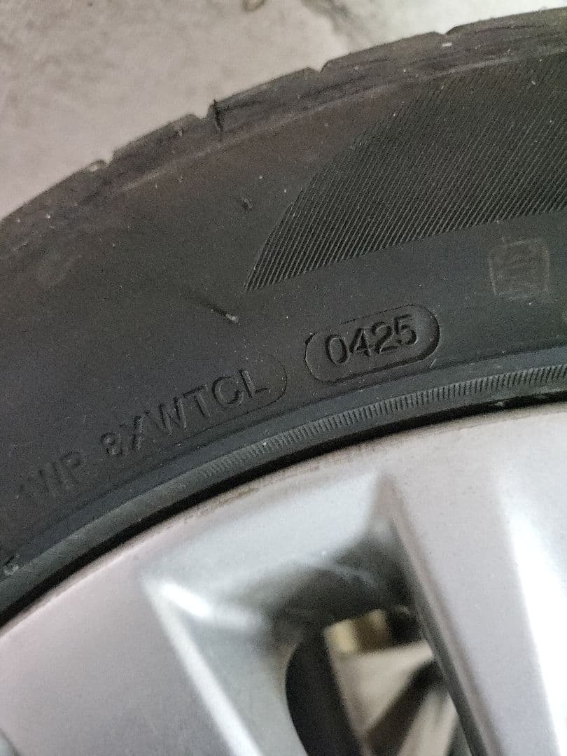 わ*ら様 235/50R18 ヴェルファイア純正ホイール タイヤセット 4本