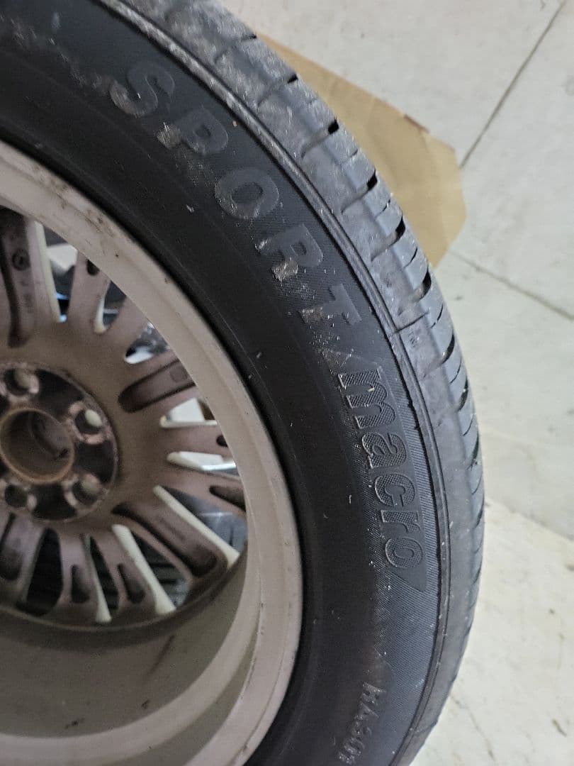 わ*ら様 235/50R18 ヴェルファイア純正ホイール タイヤセット 4本