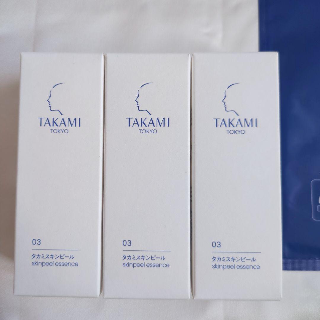【正規品】タカミスキンピール３本&SPマスク2枚