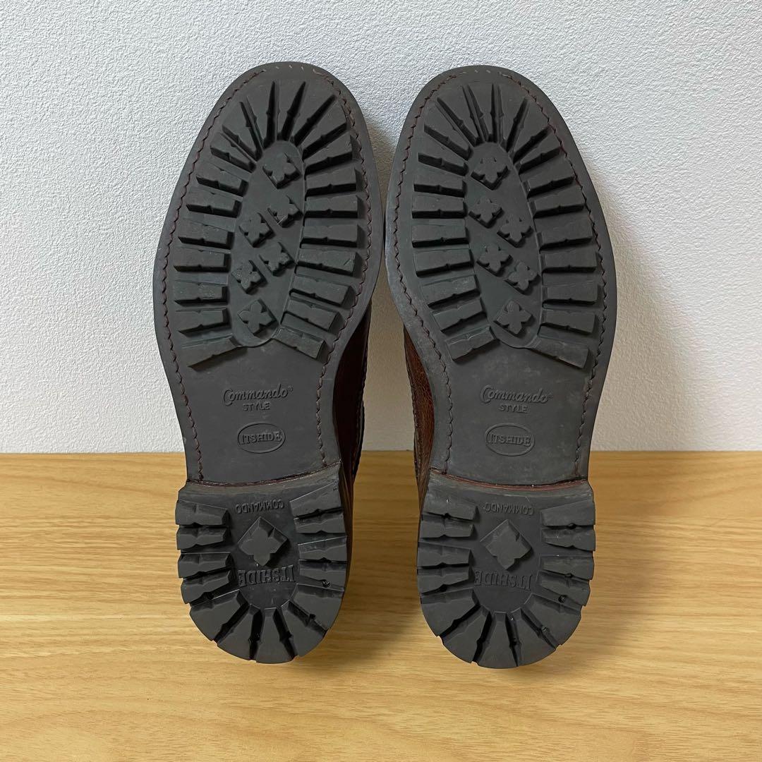 クロケットアンドジョーンズ　ドレスシューズ　革靴　レザー　ブラウン　6