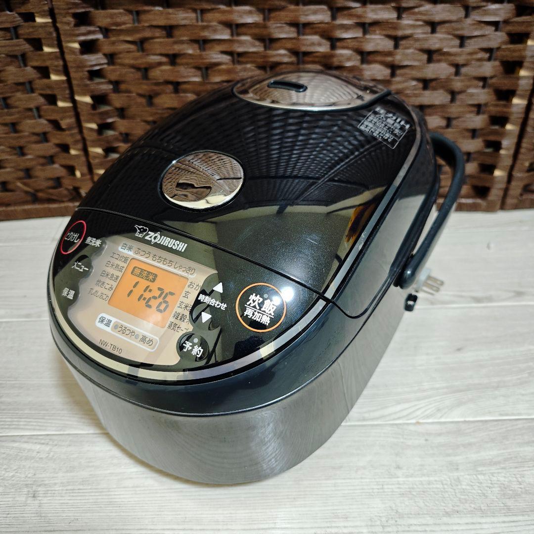 【送料込】象印 圧力IH炊飯ジャー 炊飯器 2022年 NW-TB10 5.5合